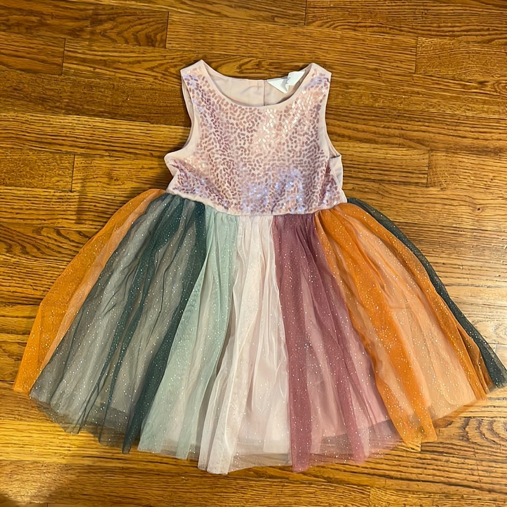 NWT Never Worn H & M Toddler Sequin Tulle Dress